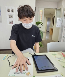 野菜摂取量測定会（ベジチェック）の開催